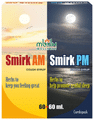 MBDH Wellness Combo Pack of Smirk AM+PM Cough Syrup (120ml Each) thumbnail