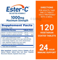 Ester-C The Better Vitamin C 1000mg Vegetarian Tablet thumbnail