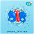 Buddsbuddy BPA Free Water Filled Teether 4m+ Double Color Multicolor thumbnail
