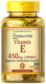 Puritan's Pride Vitamin E 450mg 1000IU Rapid Release Softgel thumbnail