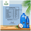 GKD Premium 100% Pure Coconut Oil Blue thumbnail