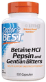 Doctor's Best Betaine HCl Pepsin and Gentian Bitters Capsule | For Healthy Digestion thumbnail