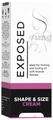 Exposed Shape & Size Cream | For Firming & Toning Soft Muscle Tissues | Paraben & Sulphate-Free thumbnail