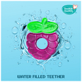Buddsbuddy Double Color BPA free Water Filled 4m+ Teether Maroon thumbnail