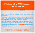 Orange Daily Dual Action Whitening Cream thumbnail