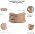 Fidelis Healthcare Cervical Soft Collar Dx XL Brown thumbnail