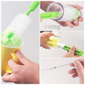 Buddsbuddy 5 in 1 Ultima Baby Feeding Bottle, Nipple, Straw Brush Cleaner Pink thumbnail