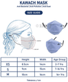 Kawach Washable and Reusable Face Mask with Adjustable Ear Loop XS Multicolor thumbnail