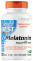 Doctor's Best Melatonin 5mg Natural Mint Chewable Tablet thumbnail