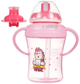 Buddsbuddy 3 Stage Baby Training Sipper Set Pink thumbnail