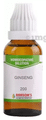 Bakson's Homeopathy Ginseng Dilution 200 thumbnail