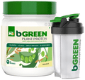 MuscleBlaze bGreen Plant Protein Powder with Shaker Free Unflavoured thumbnail