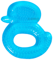 Buddsbuddy Single Color BPA free Water Filled 4m+ Teether Blue thumbnail