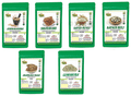 BHPI Bharat Combo Pack of Ashwagandha, Safed Musli, Shatavari, Kaunch Beej, Gokshura Powder (100gm Each) & Akarkara Irani Raw 50gm thumbnail