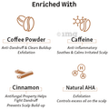 mCaffeine Ultimate Dandruff Care Kit (Cappuccino Coffee Shampoo 250ml & Coffee Scalp Scrub 250gm) thumbnail