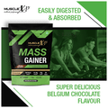 MuscleXP Mass Gainer (1kg Each) Belgium Chocolate thumbnail