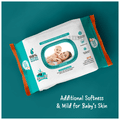 Buddsbuddy Olive Oil Light Fragranced Usable Baby Wipes with Lid (80 Each) thumbnail