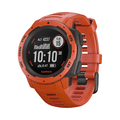 Garmin Instinct Wearable GPS Running Smartwatch Flame Red