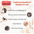 Darshini Shikakai / Shika / Acacia Concinna Powder thumbnail