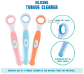 Buddsbuddy Baby Premium Silicone Tongue Cleaner Blue thumbnail
