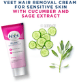 Veet Pure Hair Removal Cream with No Ammonia Smell Normal Skin thumbnail
