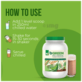 MuscleBlaze bGreen Daily Essential Plant Protein Powder Chocolate thumbnail