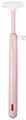 Buddsbuddy BPA Free T-Shape Kids Tongue Cleaner With Non Slip Thumb Grip Pink thumbnail