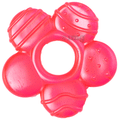 Buddsbuddy Single Color BPA free Water Filled 4m+ Teether Red thumbnail