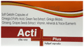Acti + Softgel Capsule thumbnail