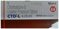 CTD-L 6.25/25 Tablet thumbnail