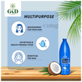 GKD Premium 100% Pure Coconut Oil Blue thumbnail