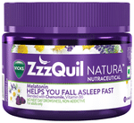 Vicks ZzzQuil Natura | Non-Addictive Sleep-Aid Gummy, Melatonin helps you fall Asleep Fast