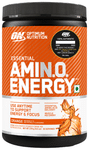 Optimum Nutrition (ON) Essential Amino Acids Energy Powder for Focus & Muscle Recovery | Flavour Orange