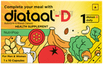 Diataal-D Multivitamin Capsule | Vit.D & ALA | Sustained Energy | Heart Health | For Men & Women