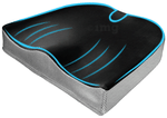 Vissco 1123 Liv Coccyx Seat Cushion (Tail Bone Seat Cushion Universal Grey