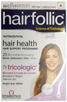 Wellwoman Hairfollic Tablet with Collagen, Zinc & Selenium | For Hair Health | Gluten-Free