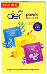 Godrej aer Power Pocket Bathroom Freshener Assorted Pack (10gm Each)