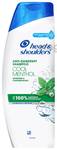 Head & Shoulders Cool Menthol Anti-Dandruff Shampoo | For Hair Care