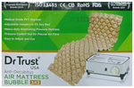 Dr Trust USA Air Mattress Anti Decubitus Air Pump and Bubble Mattress (78 x 36 inches) Brown