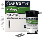 OneTouch Select Test Strip (Only Strips) | Diabetes Monitoring Devices | For use with OneTouch Select Simple Glucometer