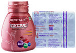 Combo Pack of Revital H for Woman Tablet & Neurobion Forte Tablet