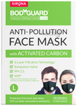 Bodyguard Anti-Pollution Mask with Activated Carbon, N99 + PM2.5 Large