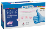 Sara+Care NEG 101 Nitrile Examination Gloves Small