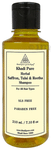 Khadi Pure Herbal Saffron, Tulsi & Reetha Shampoo SLS-Paraben Free