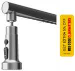 WaterScience AERA WSN 523-W	360  Tap Extension for Kitchen Sink - Wide | 360 Degree Rotation | 3 Flow Modes | Upto 80% Water Saving, Hard Water Filter