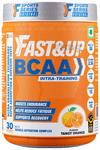 Fast&Up BCAA 2:1:1 (Leucine, Isoleucine & Valine) | For Lean Muscles & Recovery | Flavour Orange