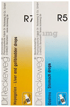 Combo Pack of Dr. Reckeweg R5 Stomach and Digestion Drop & Dr. Reckeweg R7 Liver and Gallbladder Drop (22ml Each)