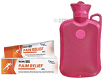 Combo Pack of Tata 1mg Hot Water Bag & Tata 1mg Pain Relief Gel (75gm)