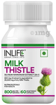 Inlife Milk Thistle Extract 800mg Vegetarian Capsule| 80% Silymarin Liver Support Supplement