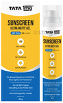 Sunscreen Ultra Matte Gel SPF 50 PA++++ | Oil-Free, Broad Spectrum, Pollution Defense | by Tata 1mg